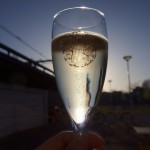 Bubbly in the sun!